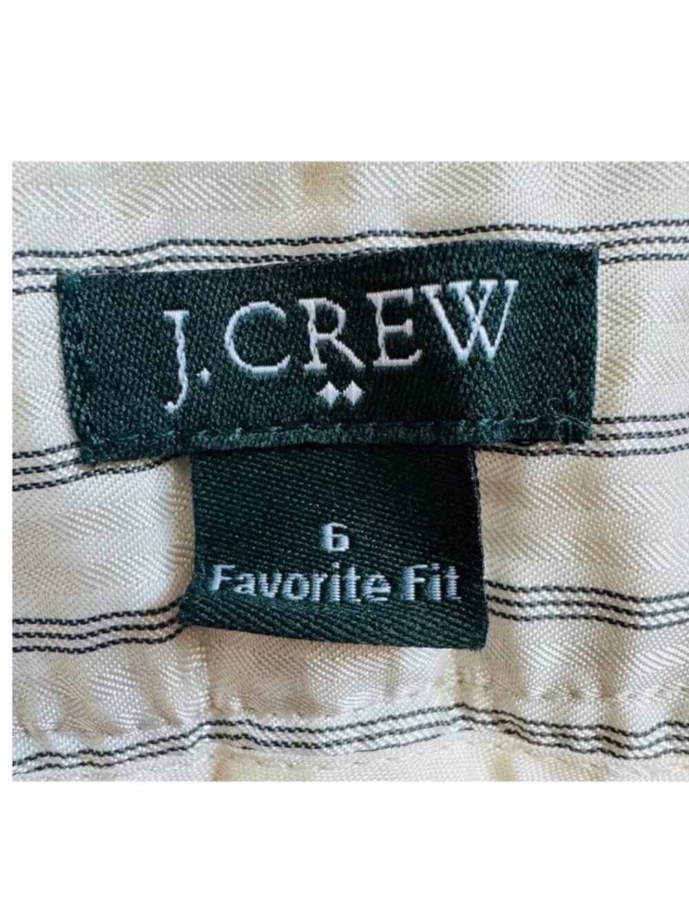 J. Crew Favorite Fit Wool Blend Wide Leg Lined Trouser Pants Women's Size 6 - Picture 4 of 4
